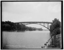 High Bridge, Lincoln Park, Chicago, 1900 Oct 3. Creator: Unknown