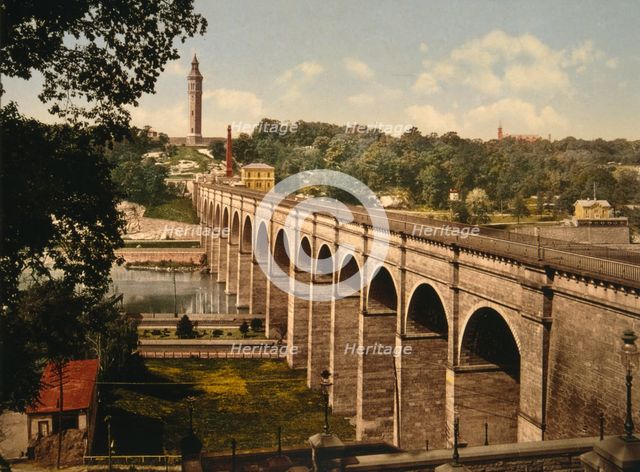 High Bridge, New York City, ca 1900. Creator: Unknown.