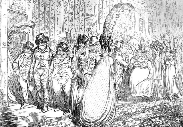 'High Change in Bond Street - ou - la Politesse du Grand Monde', 1796. Artist: Unknown