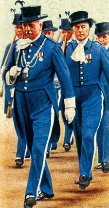 High Constables and Guard of Honour of Holyroodhouse 1937. Creator: Unknown
