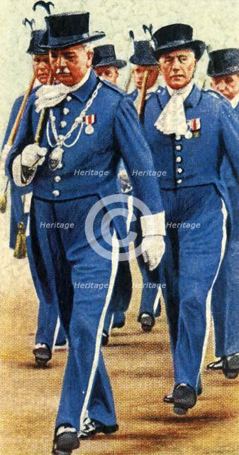 'High Constables and Guard of Honour of Holyroodhouse', 1937. Creator: Unknown.