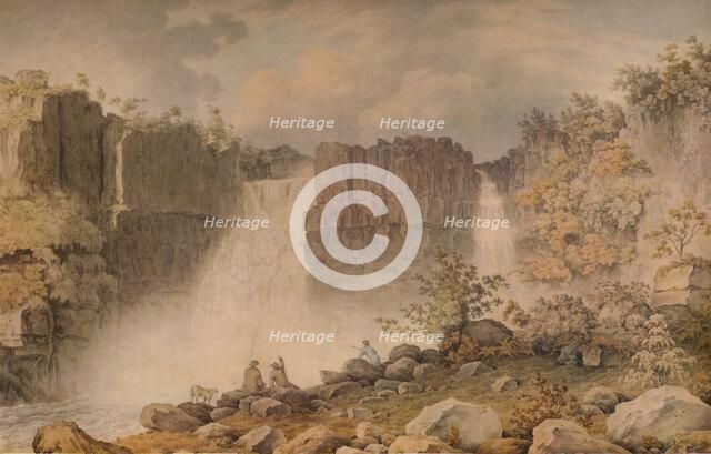 'High Force, Teesdale', c1807. Artist: Francis Nicholson.