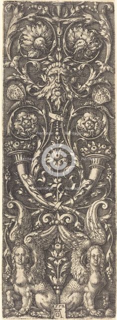 High Fruits with Ornaments, 1552. Creator: Heinrich Aldegrever.