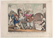 High Fun for John Bull, or the Republicans Put to their Last Shift, November ..., November 12, 1798. Creator: Thomas Rowlandson