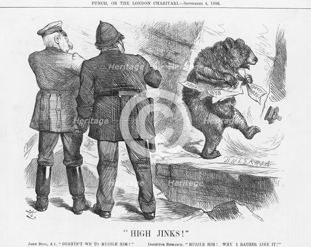 "High Jinks!", 1886. Creator: Joseph Swain.