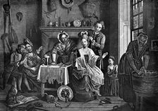 High-Life Below Stairs 1772. Artist: Caldwell