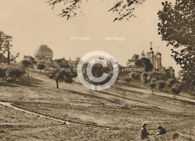 'High on a little hill in Greenwich Park -for even little hills are counted high in London - stands Creator: Unknown.