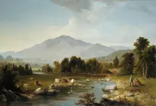 High Point: Shandaken Mountains, 1853. Creator: Asher Brown Durand