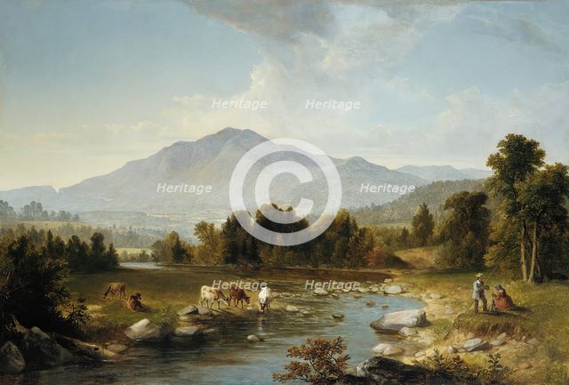 High Point: Shandaken Mountains, 1853. Creator: Asher Brown Durand.