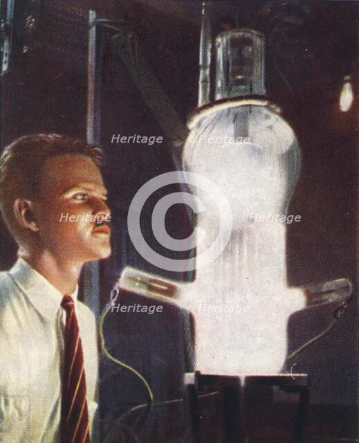 High power grid-glow tube, 1938. Artist: Unknown.