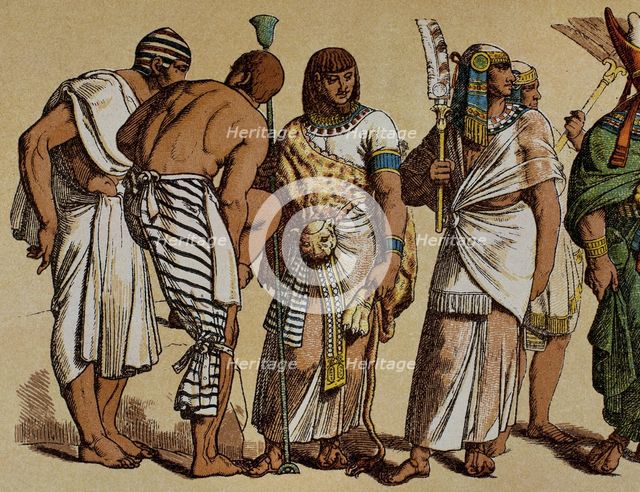 High Priest dressed with lion skin, New Kingdom, Egypt. Creator: Unknown.