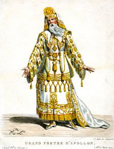 High Priest of Apollo c1820-1830.Artist: Delpech
