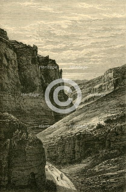 'High Rocks at Cheddar', 1898. Creator: Unknown.