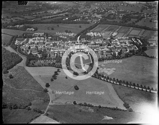 High Royds Hospital (formerly 'West Riding or Menston Mental Hospital'),  Menston, W Yorks, c1930s. Creator: Arthur William Hobart.