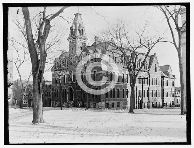 High school, Albany, N.Y., between 1900 and 1910. Creator: Unknown.