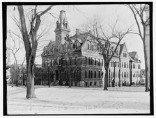 High school, Albany, N.Y., between 1900 and 1910. Creator: Unknown