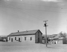 High school in Escalante, Utah, 1936. Creator: Dorothea Lange