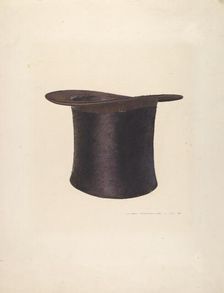 High Silk Hat, 1935/1942. Creator: John Swientochowski