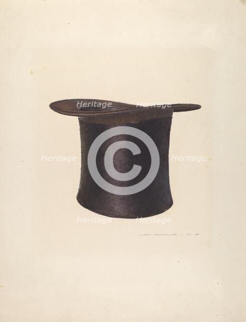 High Silk Hat, 1935/1942. Creator: John Swientochowski.