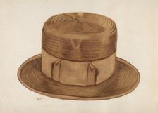High Straw Hat, c. 1936. Creator: Ernest A Towers Jr