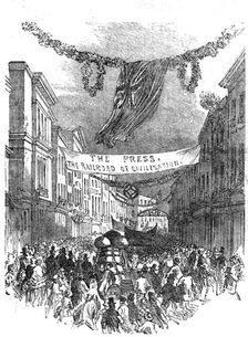 High-Street, Barnstaple, 1854. Creator: Unknown