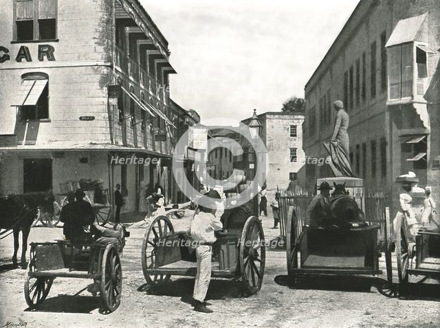 High Street, Bridgetown, Barbados, 1895.   Creator: York & Son.