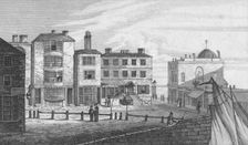 High Street & Garners Library from Marine Parade 1820. Artist: John Shury
