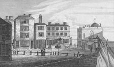 High Street & Garners Library from Marine Parade 1820. Artist: John Shury