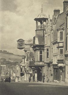 High Street, Guildford, Surrey. From the album: Photograph album - England, 1920s. Creator: Harry Moult