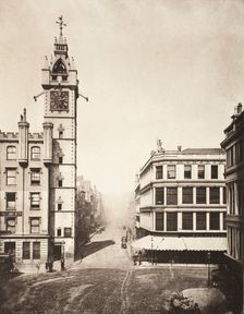 High Street From The Cross (#1), Printed 1900. Creator: Thomas Annan