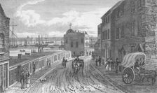 High Street & Front of Bathing Houses 1820. Artist: John Shury