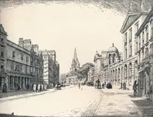 High Street, Oxford 1905. Artist: Edmund Hort New