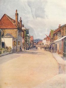 High Street, Leatherhead 1912, (1914). Artist: James S Ogilvy