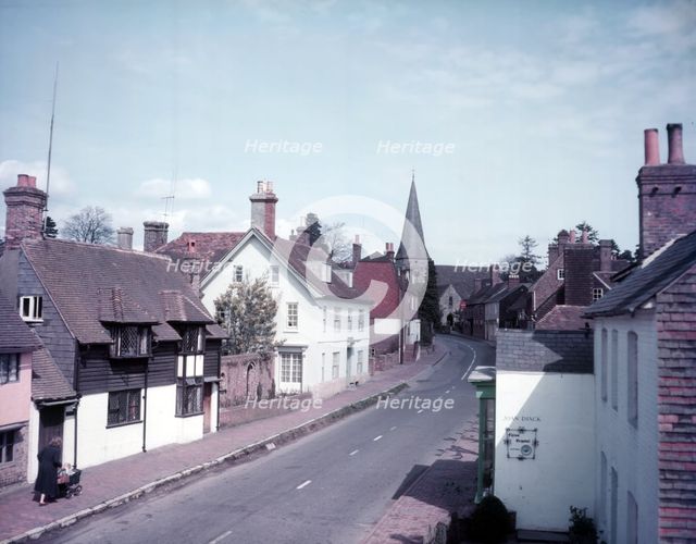 High street, Lindfield, Sussex, c1955. Creator: Arthur Charles Kirby Ware.