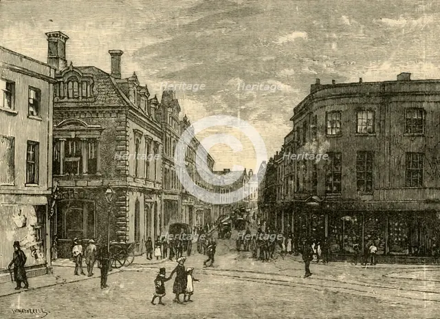 'High Street, Newport', 1898. Creator: Unknown.