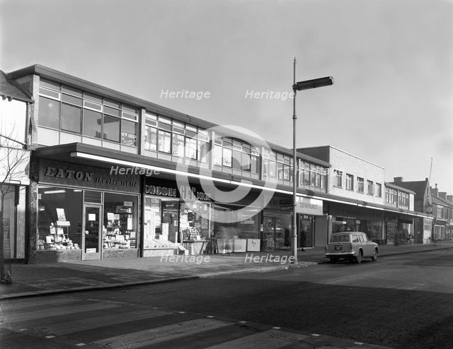 High street shopping, Goldthorpe, South Yorkshire, 1961. Creator: Michael Walters.