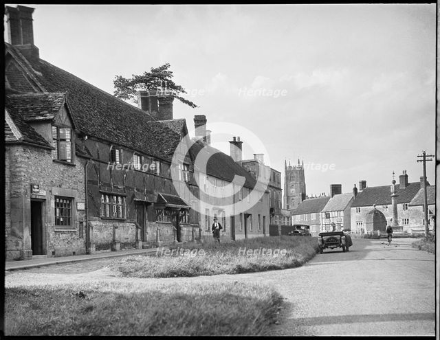 High Street, Steeple Ashton, Wiltshire, 1932. Creator: Marjory L Wight.