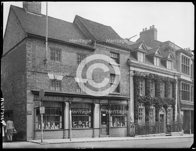 High Street, Sutton Coldfield, Birmingham, Spring 1942. Creator: George Bernard Mason.