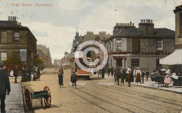 'High Street, Portobello', 1913. Artist: Unknown.