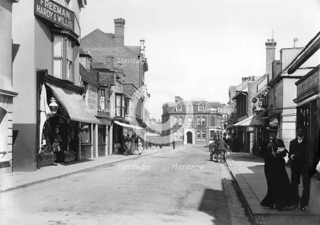 High Street, Whitstable, Kent, 1890-1910. Artist: Unknown