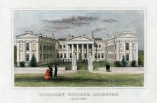 Highbury College, Islington, London, mid 19th century