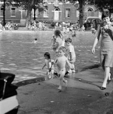 Highbury Fields Lido, Islington, London, 1964. Artist: John Gay