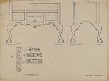 Highboy, 1935/1942. Creator: Unknown