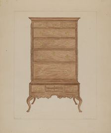 Highboy, 1935/1942. Creator: Frederick Jackson