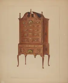 Highboy, 1936. Creator: Charles Squires