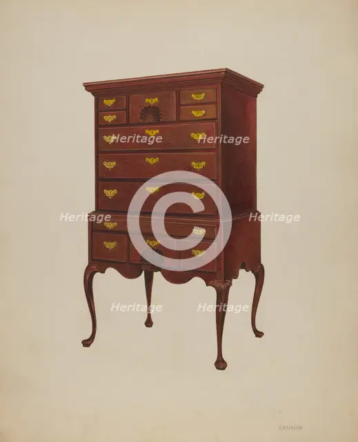 Highboy, 1937. Creator: Arsen Maralian.