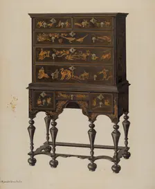 Highboy, 1939. Creator: M. Rosenshield-von-Paulin