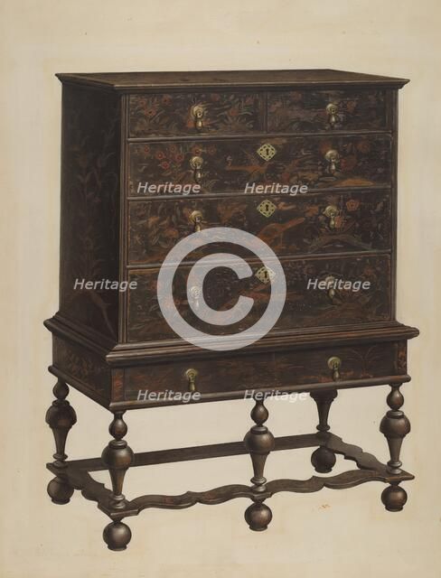 Highboy, 1940. Creator: M. Rosenshield-von-Paulin.