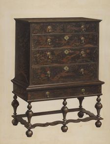 Highboy, 1940. Creator: M. Rosenshield-von-Paulin