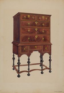 Highboy, c. 1936. Creator: Harry Eisman